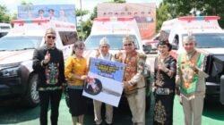HUT Ke-24 Murung Raya, 17 Ambulans Baru Diserahkan dan Kartu Mura Hebat Resmi Diluncurkan