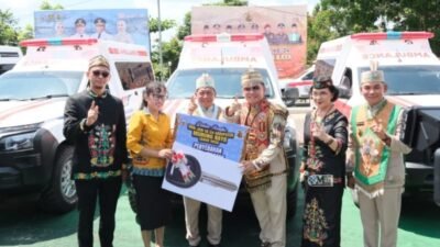 HUT Ke-24 Murung Raya, 17 Ambulans Baru Diserahkan dan Kartu Mura Hebat Resmi Diluncurkan