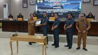 DPRD Bartim Paripurnakan Penyempurnaan APBD-P 2026 Hasil Evaluasi Gubernur
